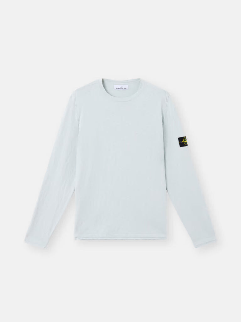 STONE ISLAND - Organic Cotton Crewneck Jumper
