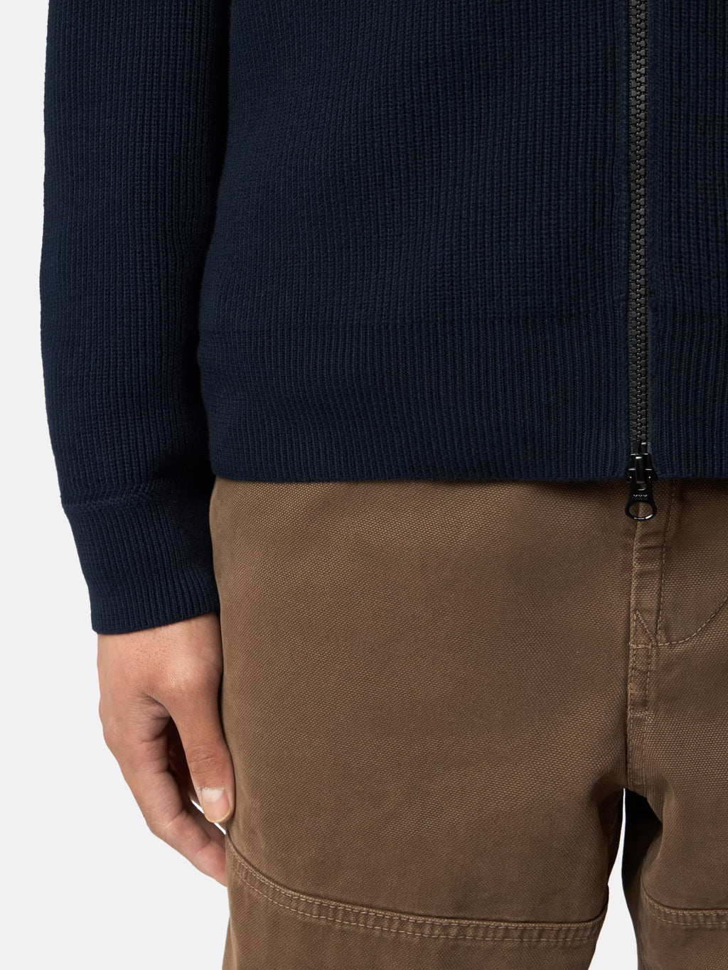 STONE ISLAND - REGULAR-FIT TRUI MET RITS