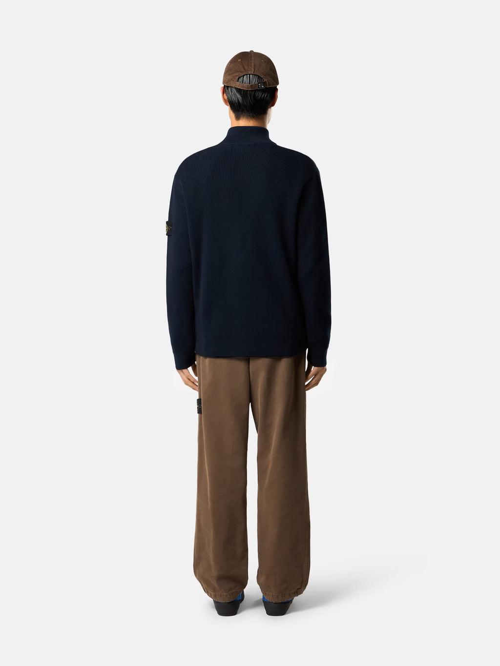 STONE ISLAND - REGULAR-FIT TRUI MET RITS