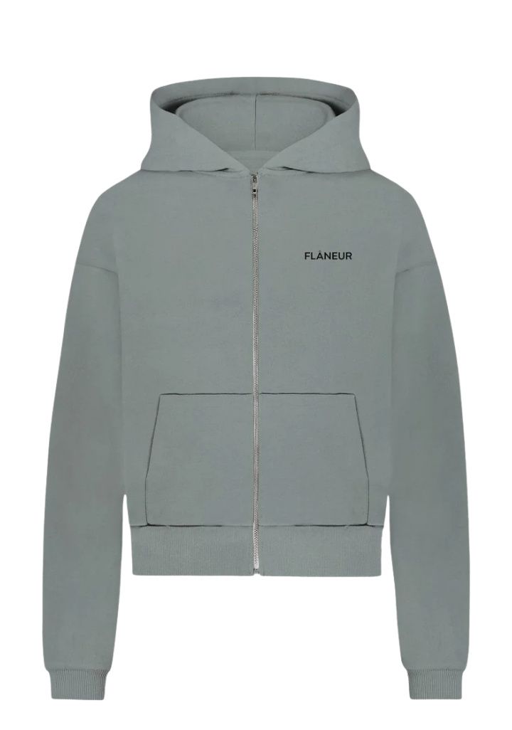 FLÂNEUR - HOODIE MET RITS
