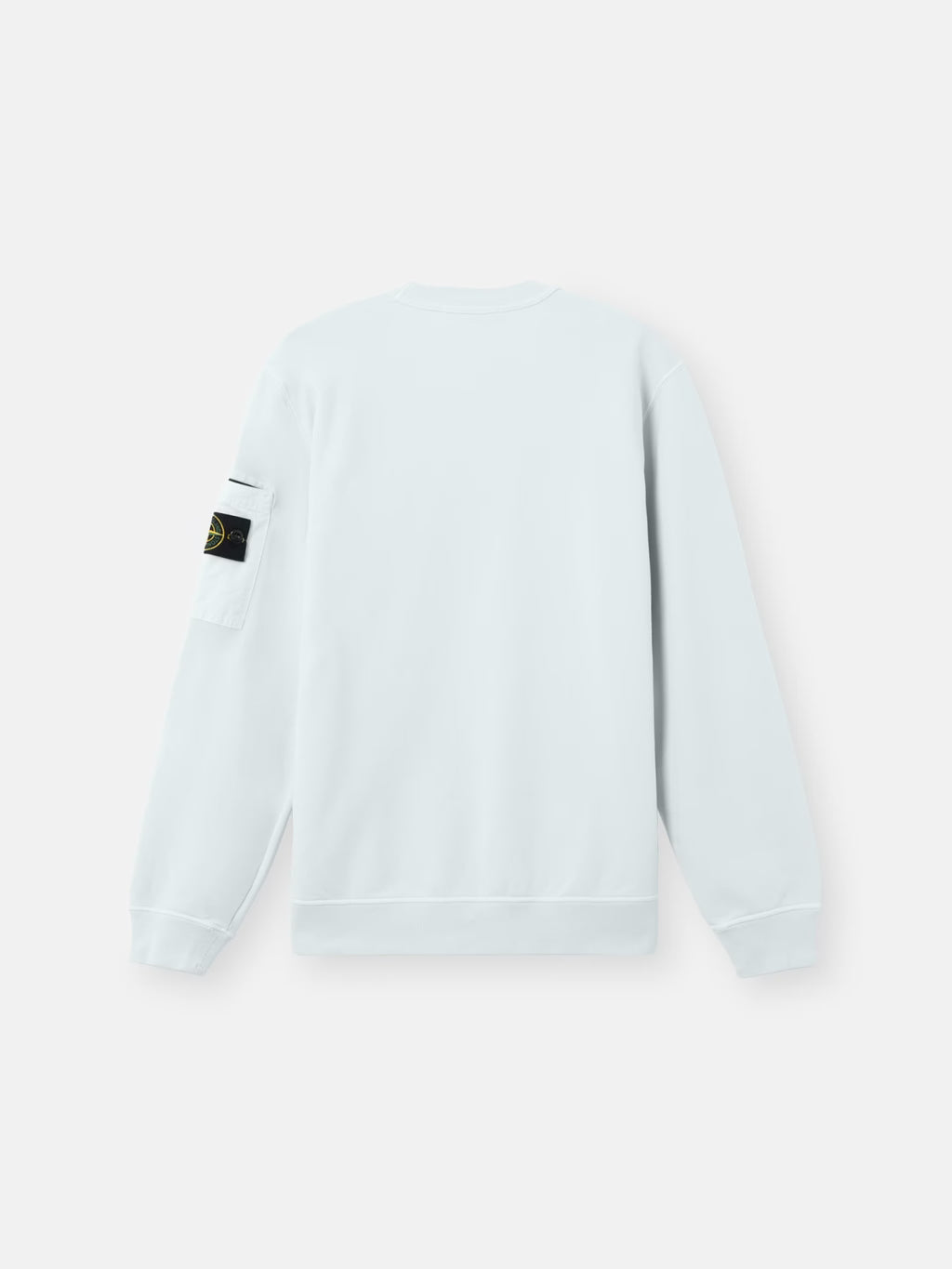 STONE ISLAND - REGULAR-FIT CREWNECK SWEATSHIRT WITH SEASONAL POCKET