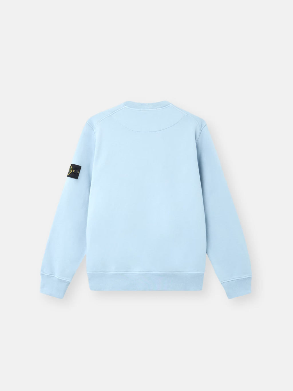 STONE ISLAND - REGULAR-FIT CREWNECK SWEATSHIRT WITH SEASONAL POCKET