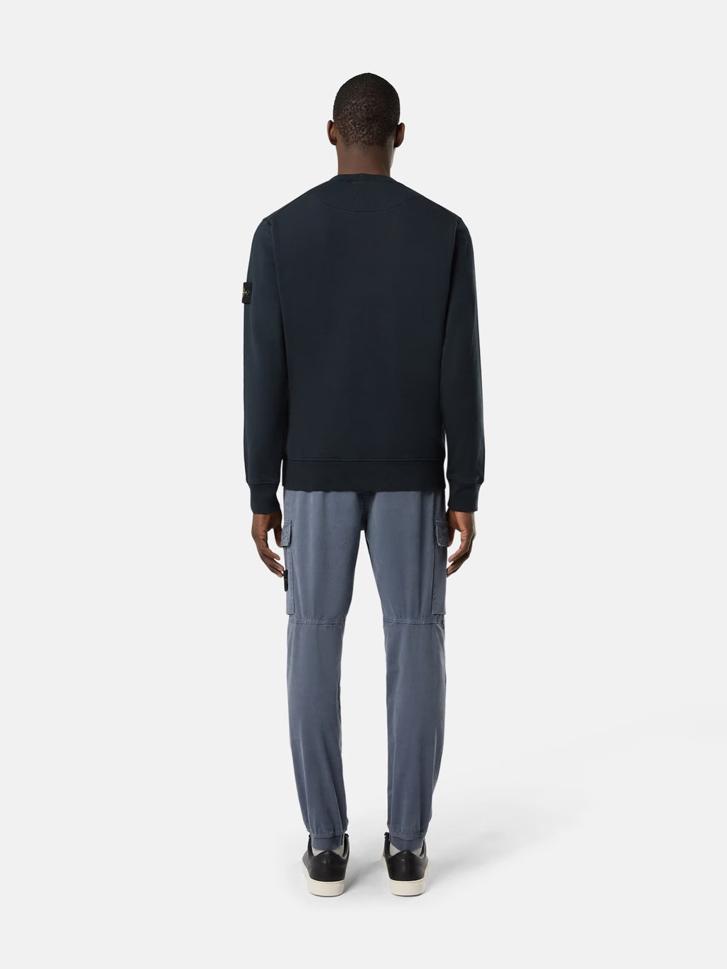 STONE ISLAND - REGULAR-FIT CREWNECK SWEATSHIRT WITH RAGLAN SLEEVES