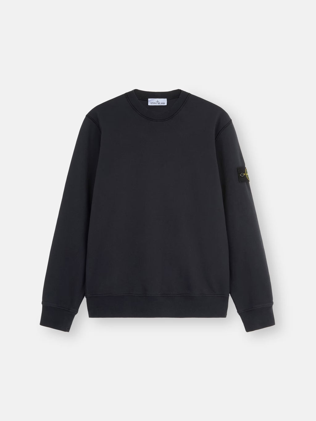 STONE ISLAND - REGULAR-FIT CREWNECK SWEATSHIRT WITH RAGLAN SLEEVES