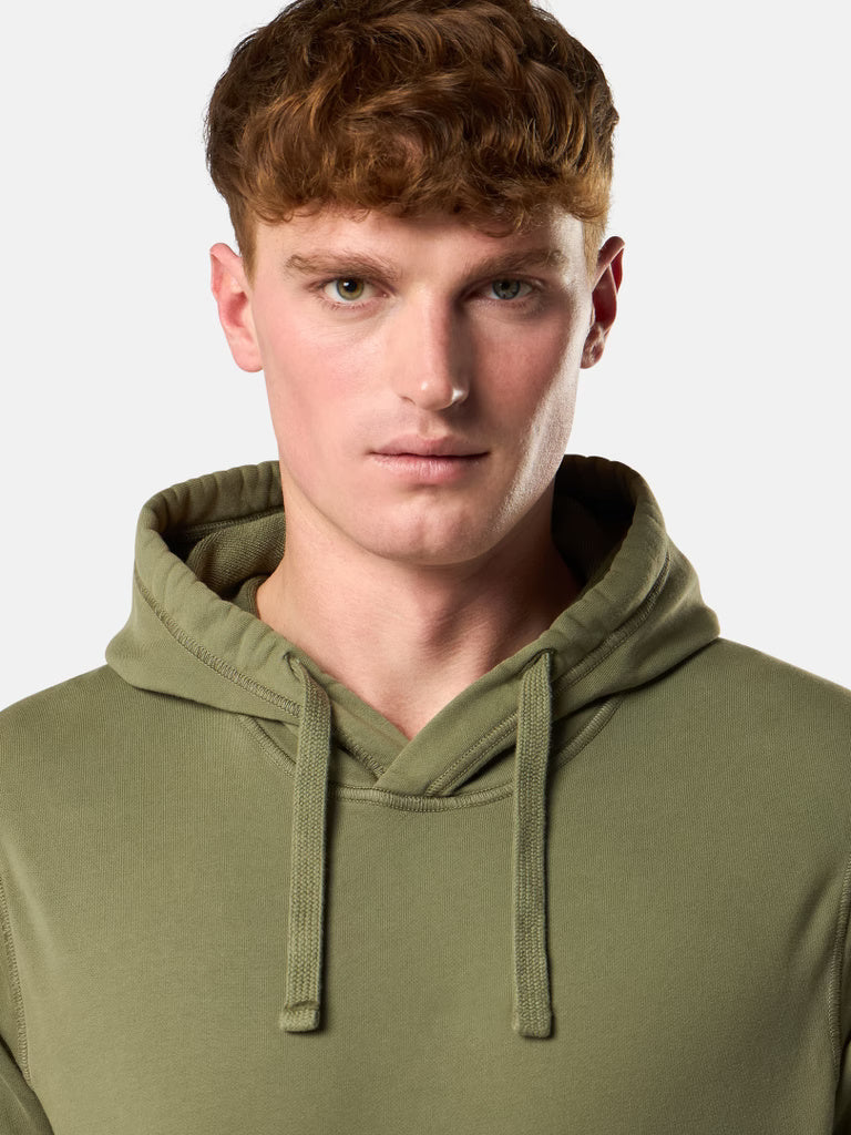 STONE ISLAND - REGULAR-FIT HOODED SWEATSHIRT MET BUIDELZAK