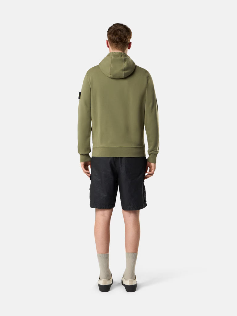 STONE ISLAND - REGULAR-FIT HOODED SWEATSHIRT MET BUIDELZAK