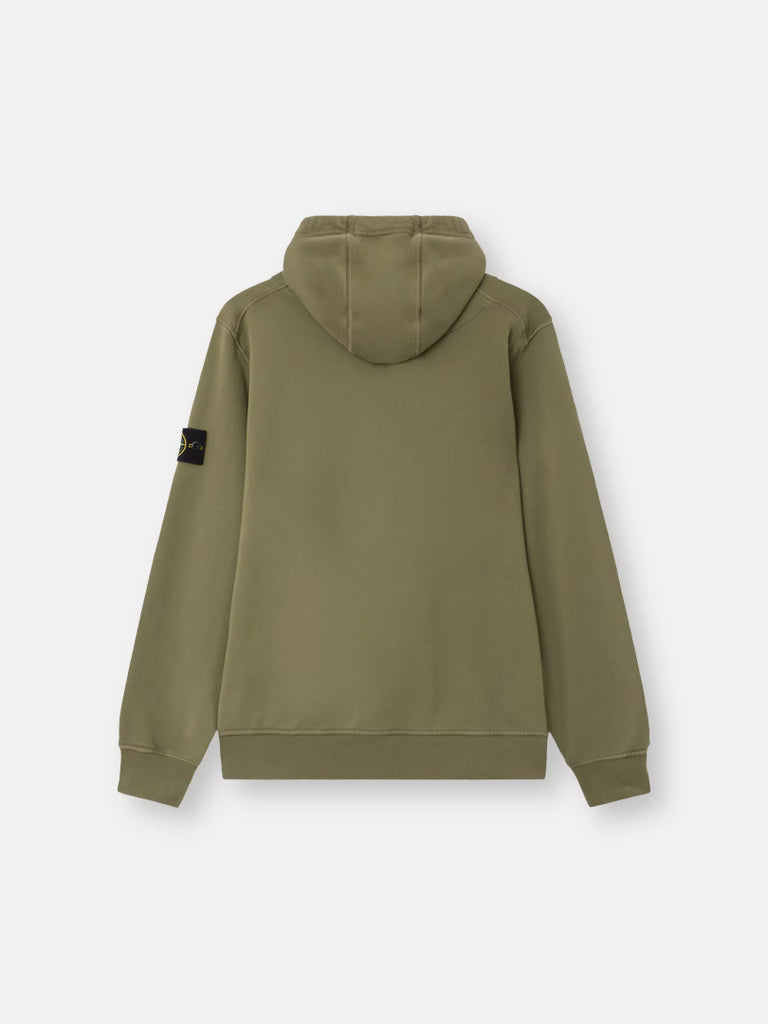 STONE ISLAND - REGULAR-FIT HOODED SWEATSHIRT MET BUIDELZAK