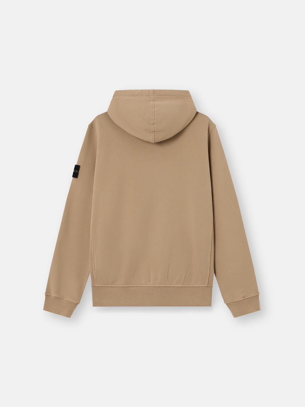 STONE ISLAND - REGULAR-FIT ZIP-UP HOODED SWEATSHIRT WITH RIBBED INSERTS