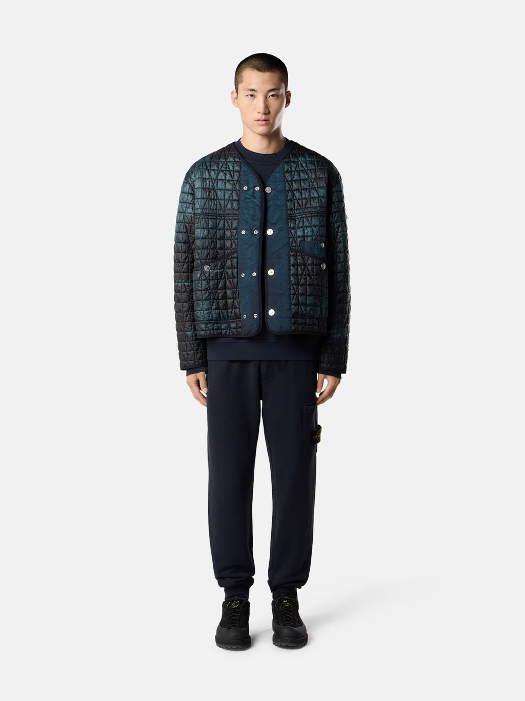 STONE ISLAND - SLIM-FIT JOGGERS WITH CARGO POCKET