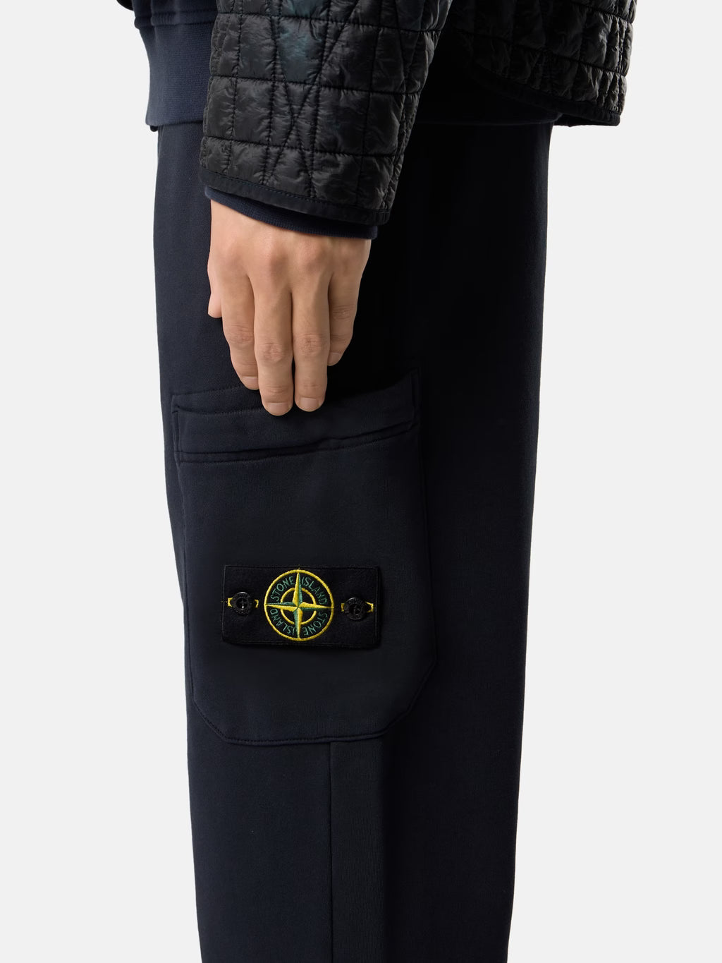 STONE ISLAND - SLIM-FIT JOGGERS WITH CARGO POCKET