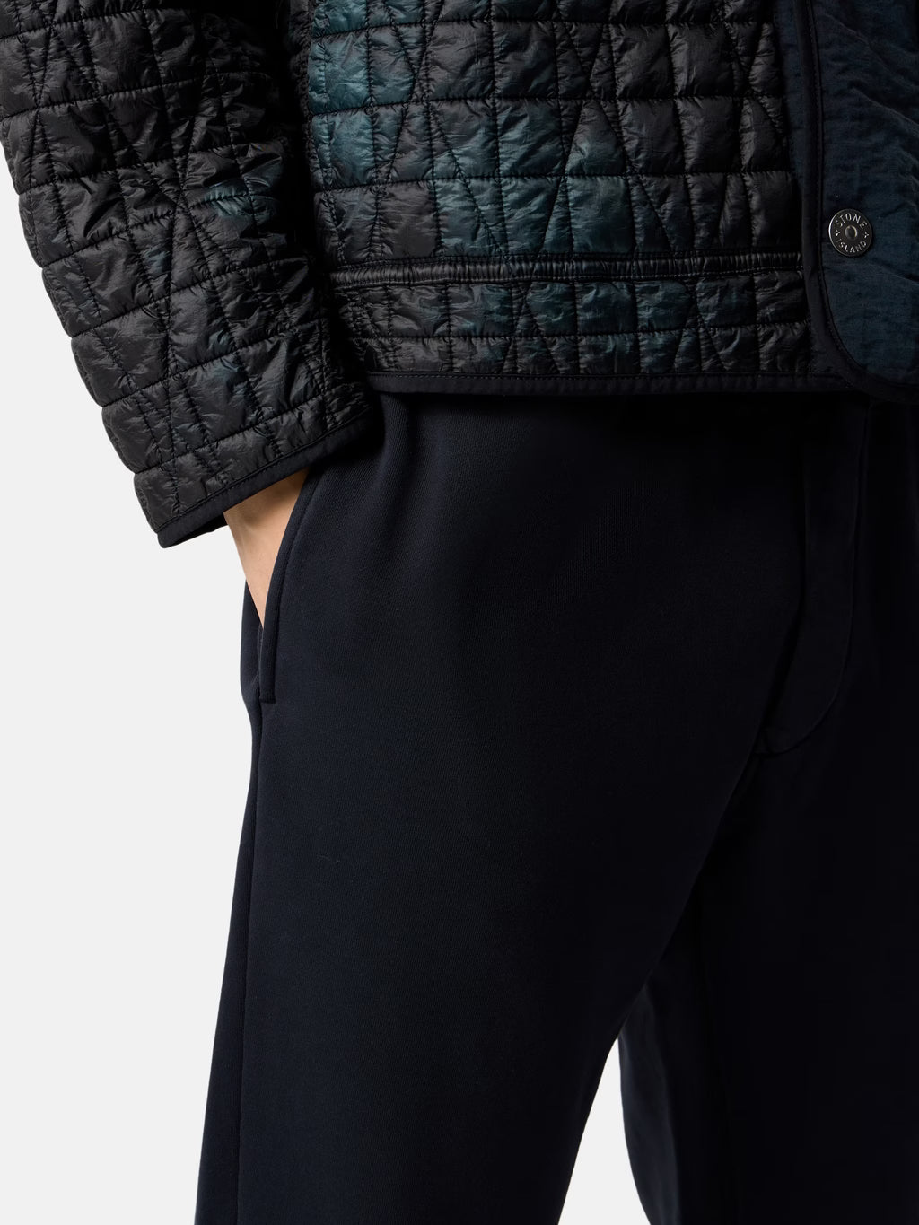 STONE ISLAND - SLIM-FIT JOGGERS WITH CARGO POCKET