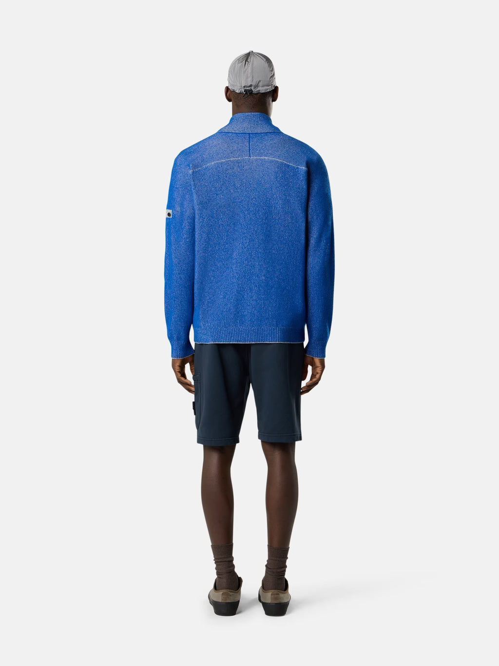 STONE ISLAND - REGULAR-FIT JOGGER SHORTS WITH CARGO POCKET