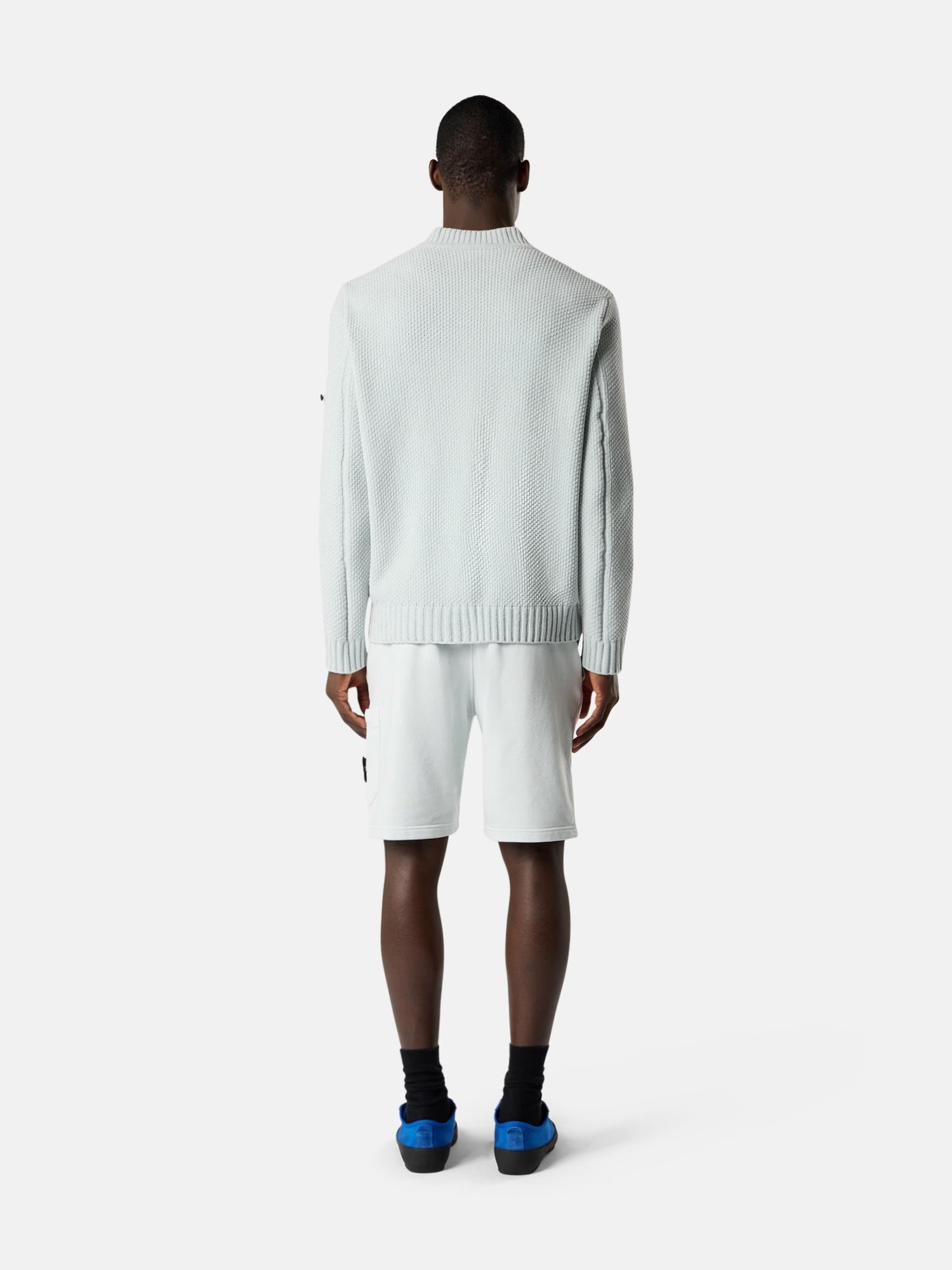 STONE ISLAND - REGULAR-FIT JOGGER SHORTS WITH CARGO POCKET