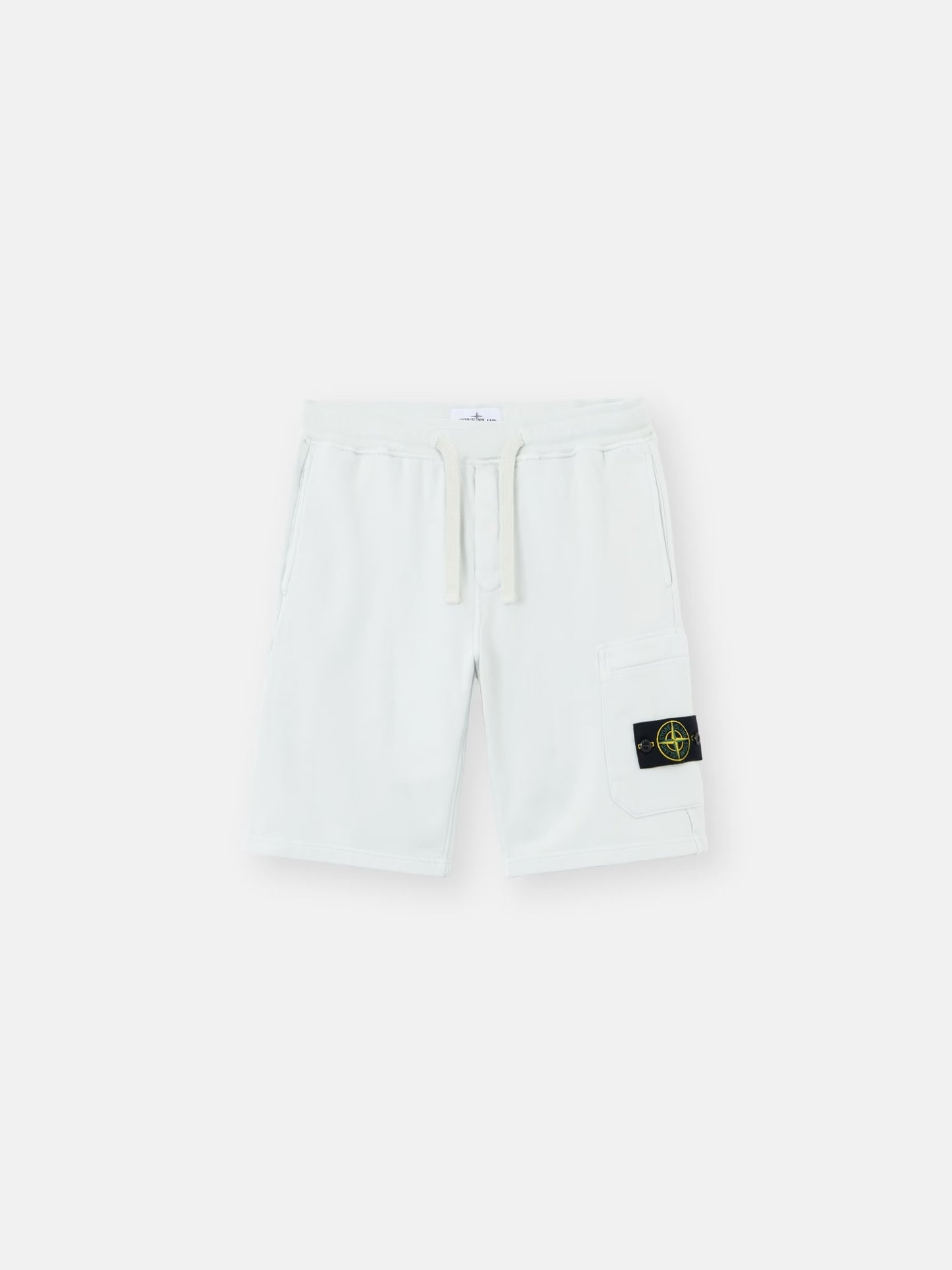 STONE ISLAND - REGULAR-FIT JOGGER SHORTS WITH CARGO POCKET