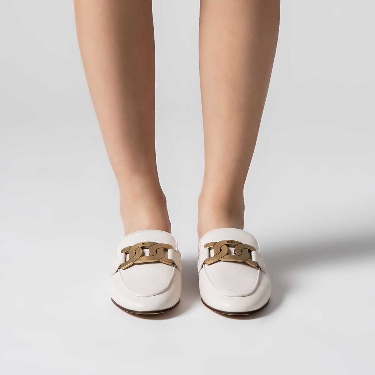 TOD'S - LEATHER MULES