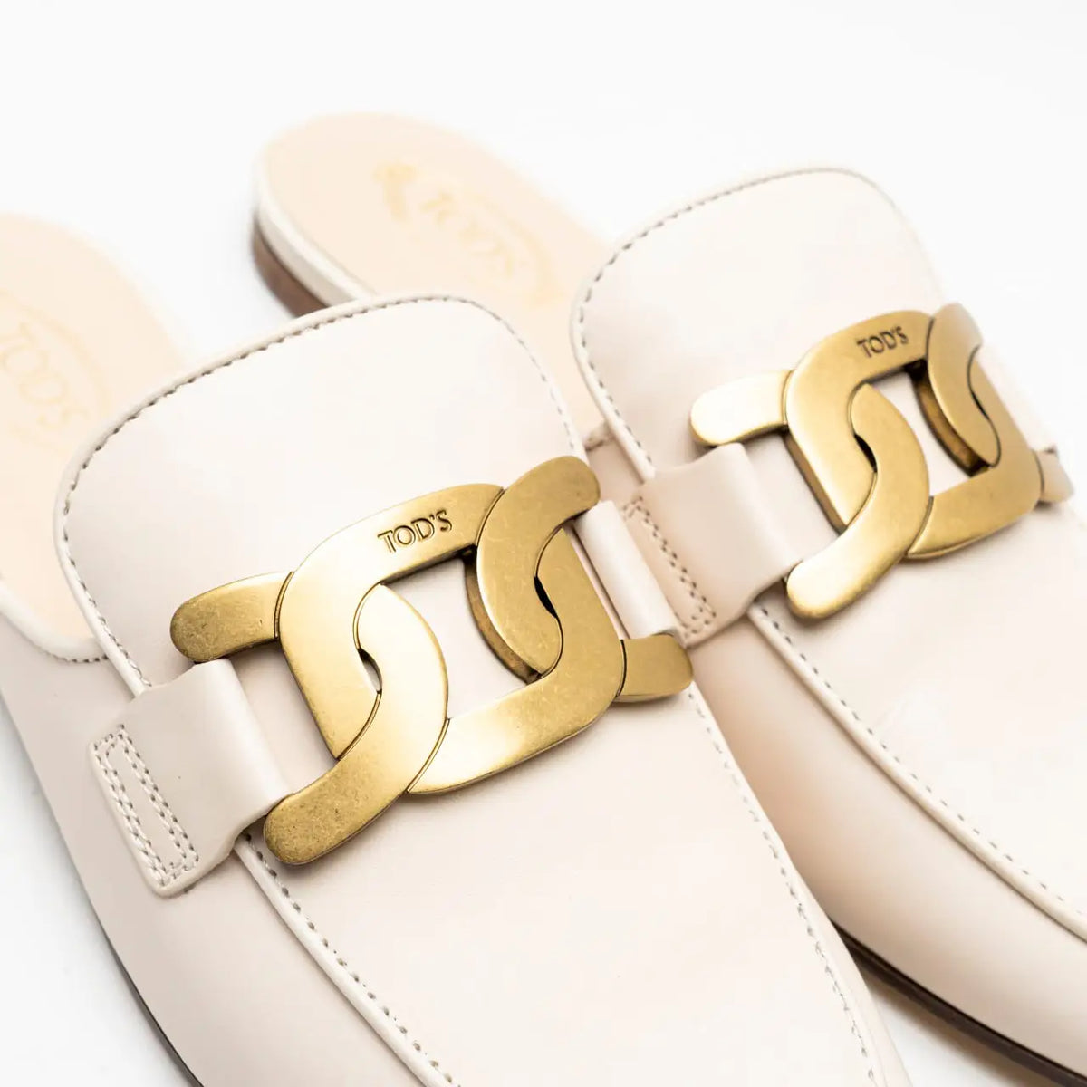 TOD'S - LEATHER MULES