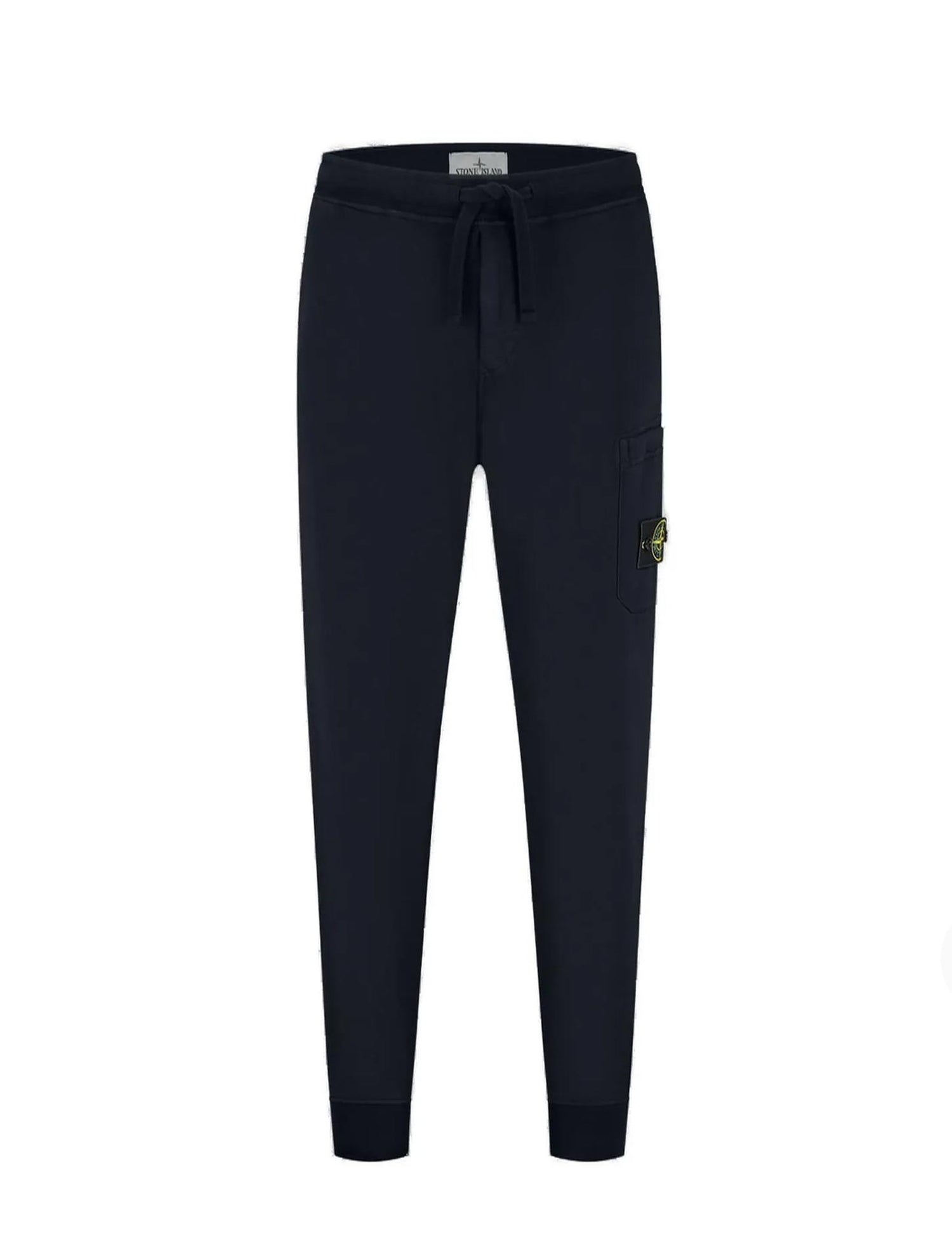 STONE ISLAND - SWEATPANTS WITH LOGO-PATCH