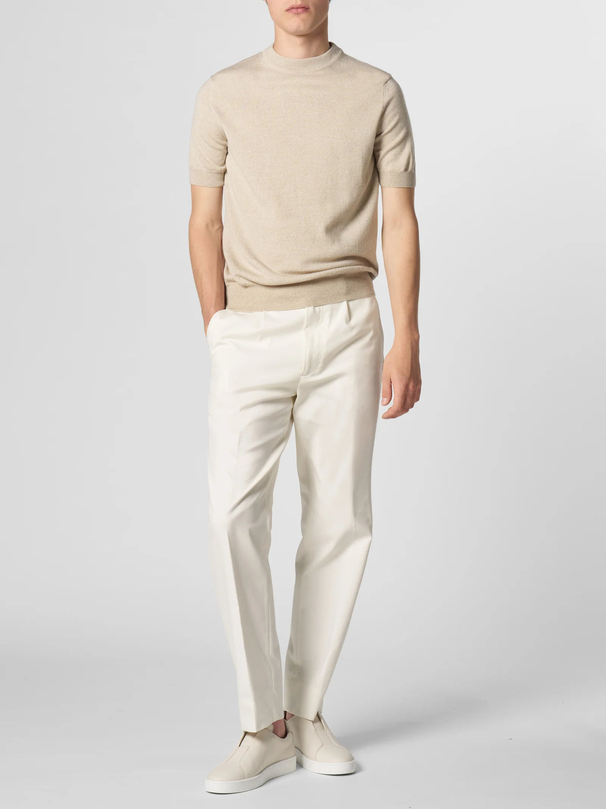 AURÉLIEN - CASHWOOL T-SHIRT