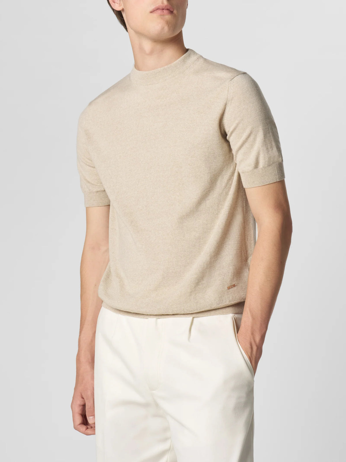 AURÉLIEN - CASHWOOL T-SHIRT