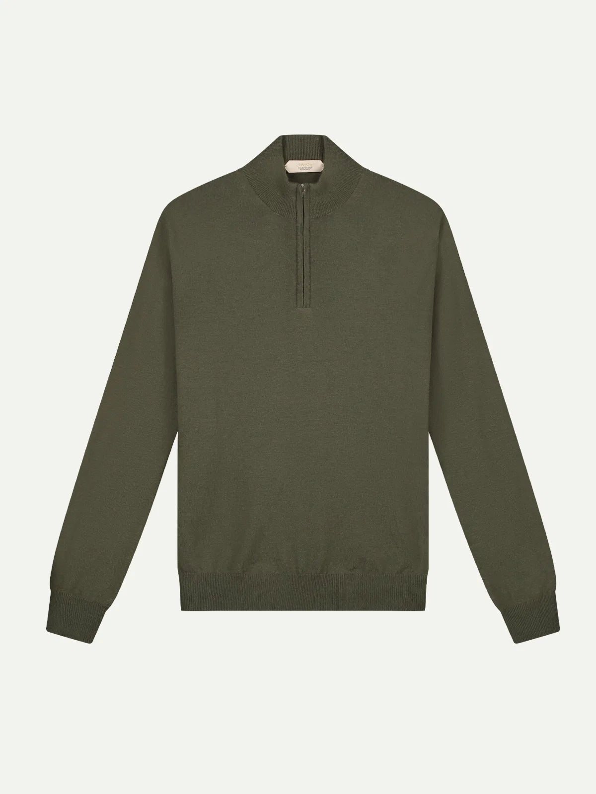 AURÉLIEN - EXTRAFINE MERINO ZIPPER SWEATER