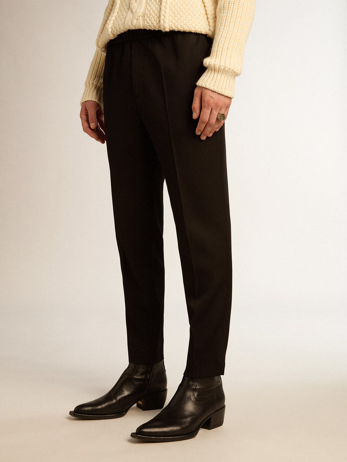 GOLDEN GOOSE - GABARDINE PANTS