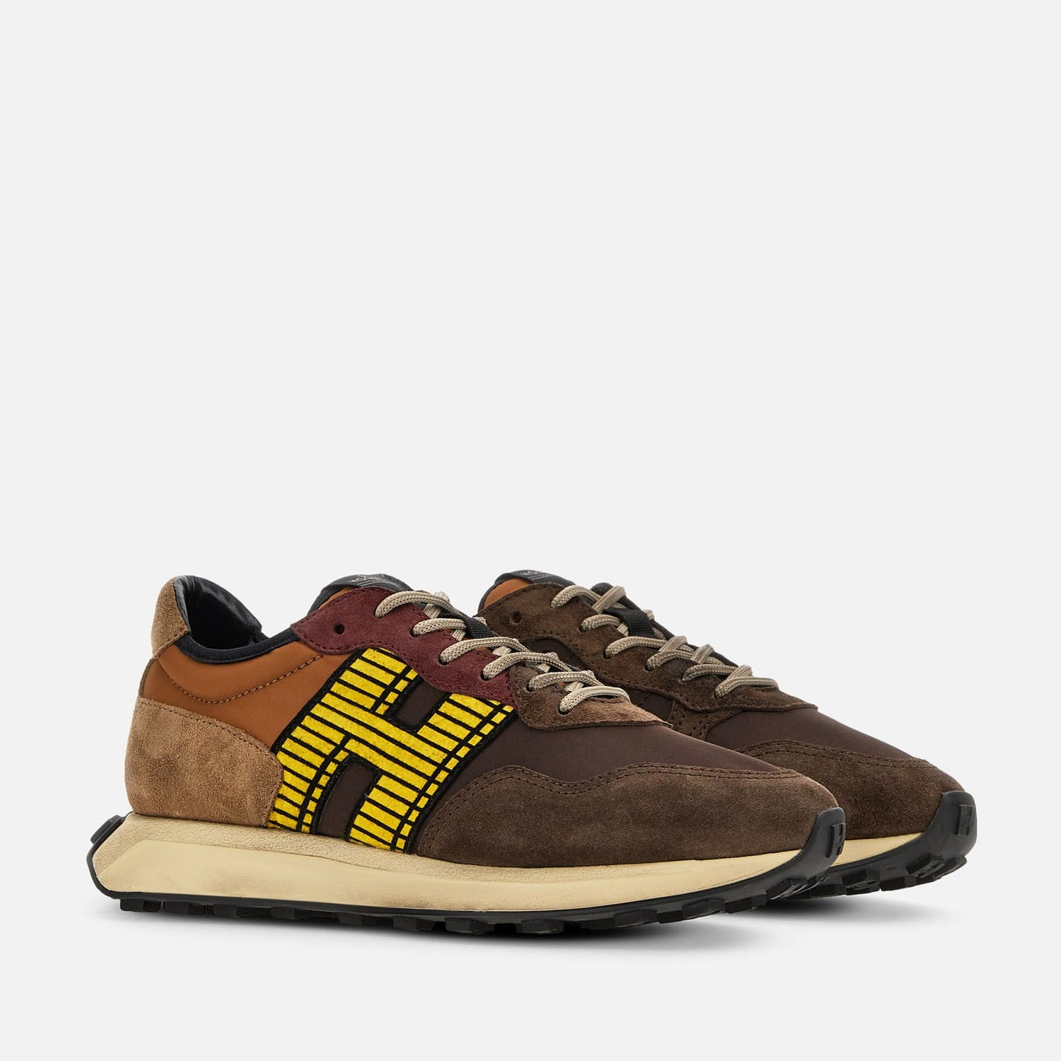 HOGAN- Sneaker Beige Geel