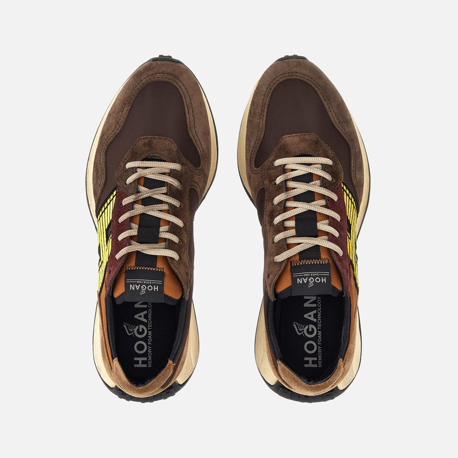 HOGAN- Sneaker Beige Geel