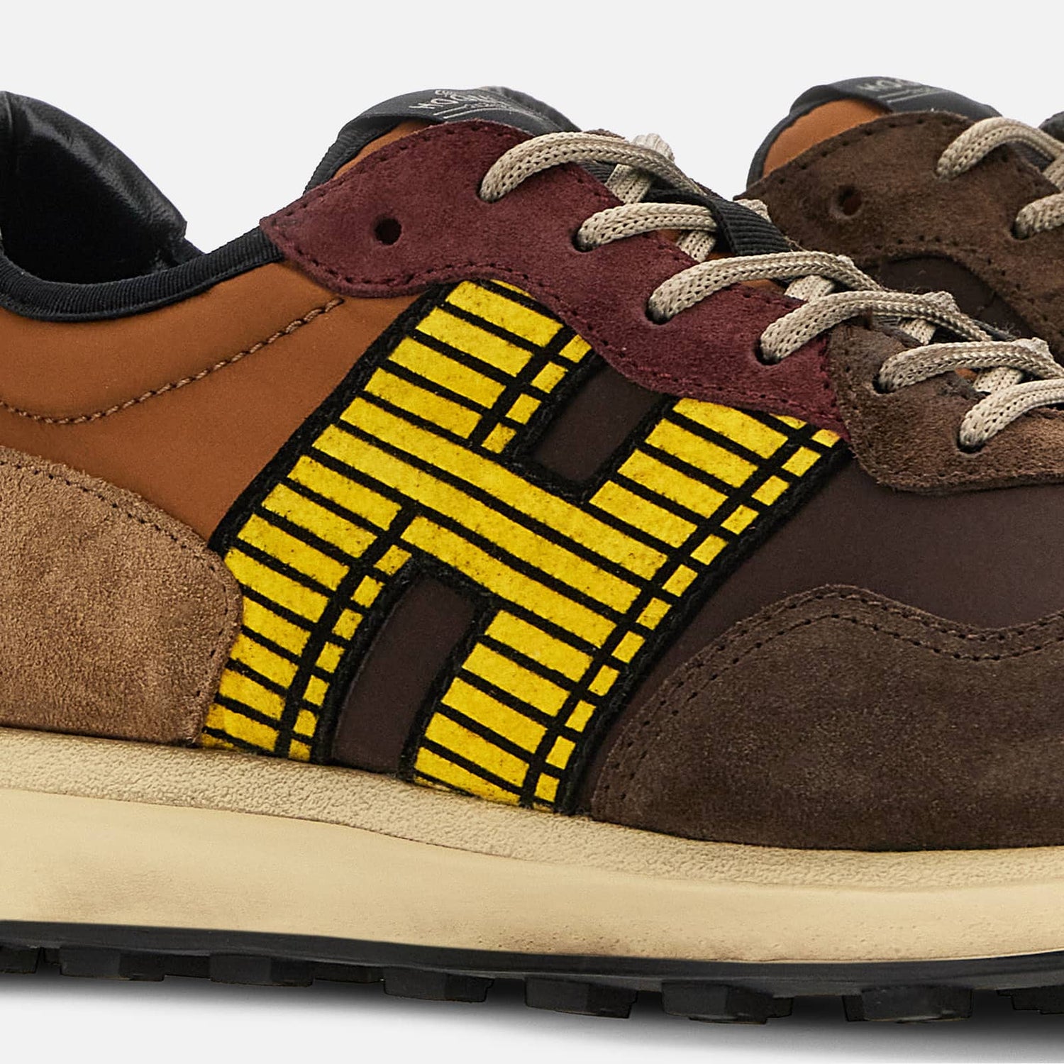 HOGAN- Sneaker Beige Geel