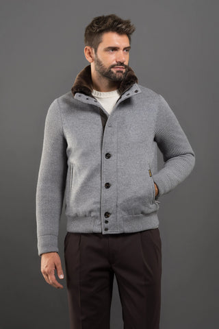 MooRER - HYBRID DOWN BLOUSON