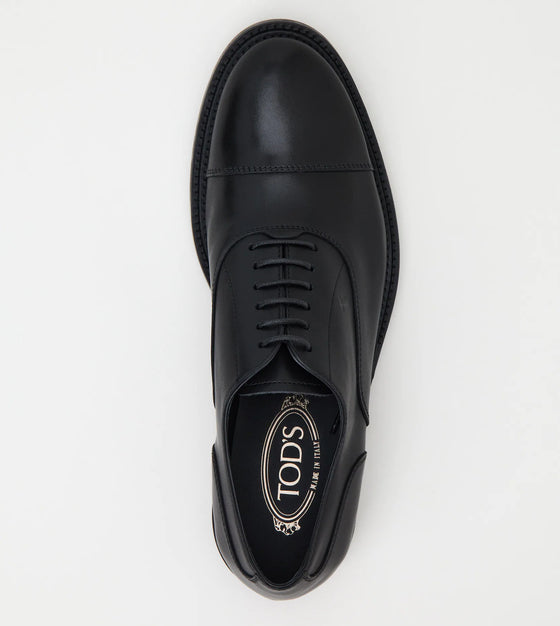 TOD'S BUSINESS SCHOEN RICHELIEU ZWART