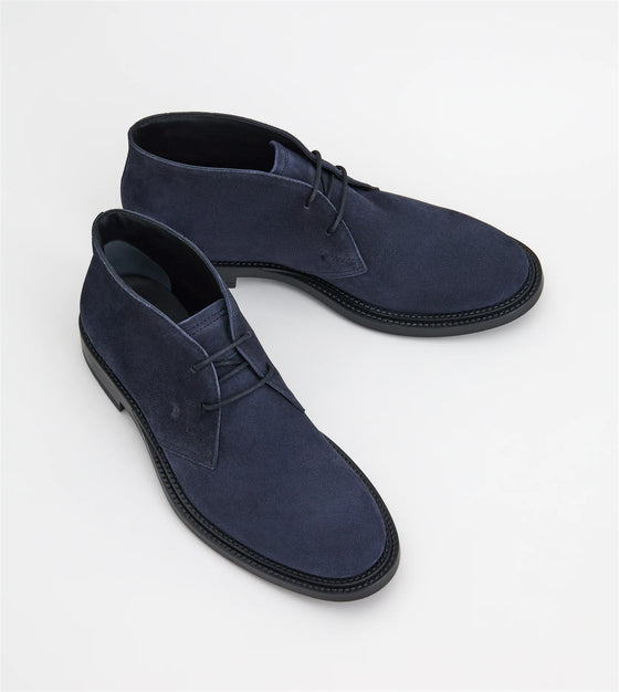 TOD'S WOESTIJNLAARZEN BLAUW