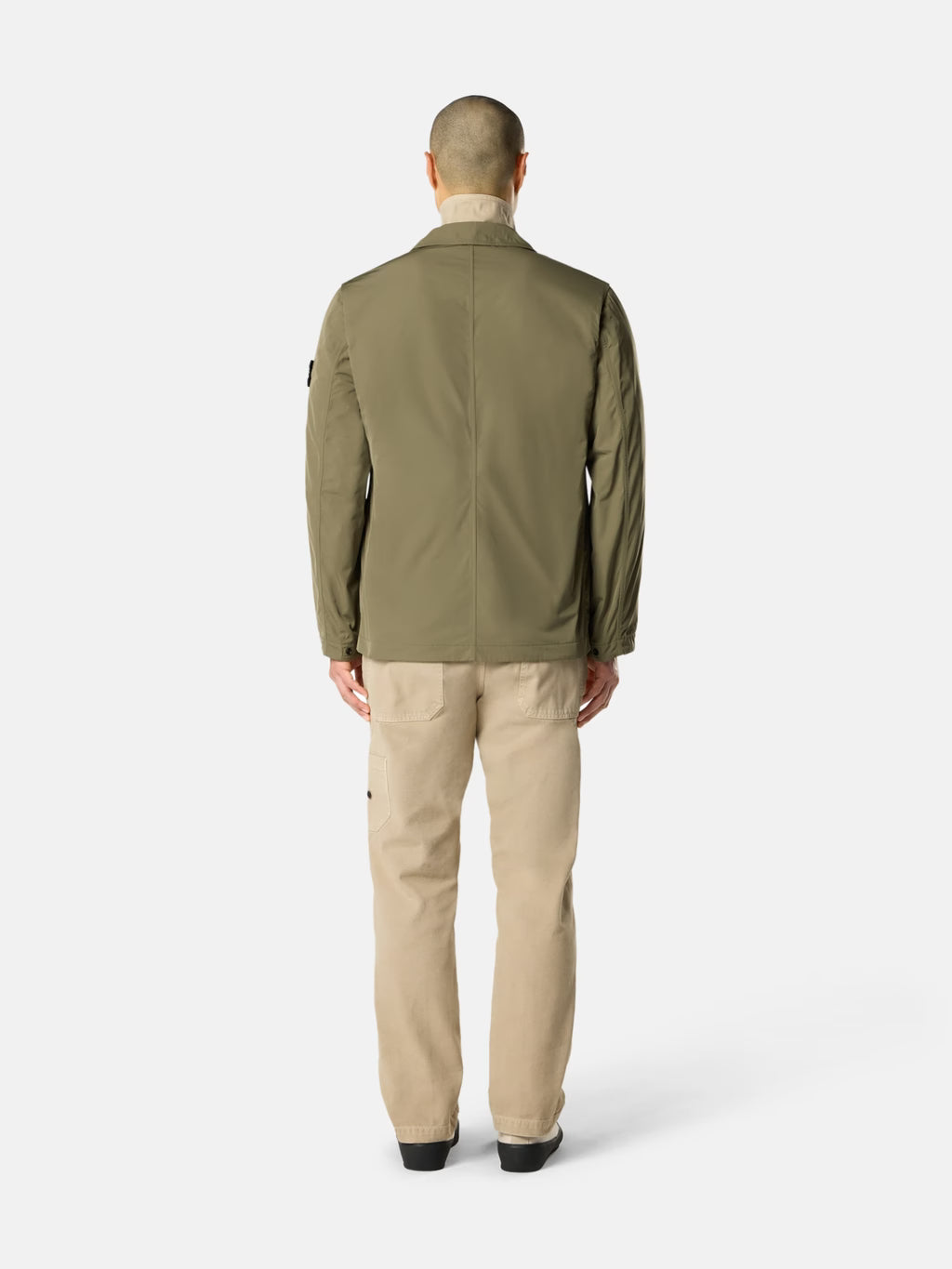 STONE ISLAND - UTILITY BLAZER MET RITS EN ANTI-DRUPPEL AFWERKING