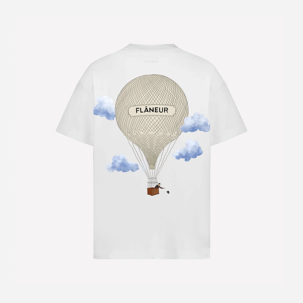 Flaneur - Aéronautique T-Shirt Wit