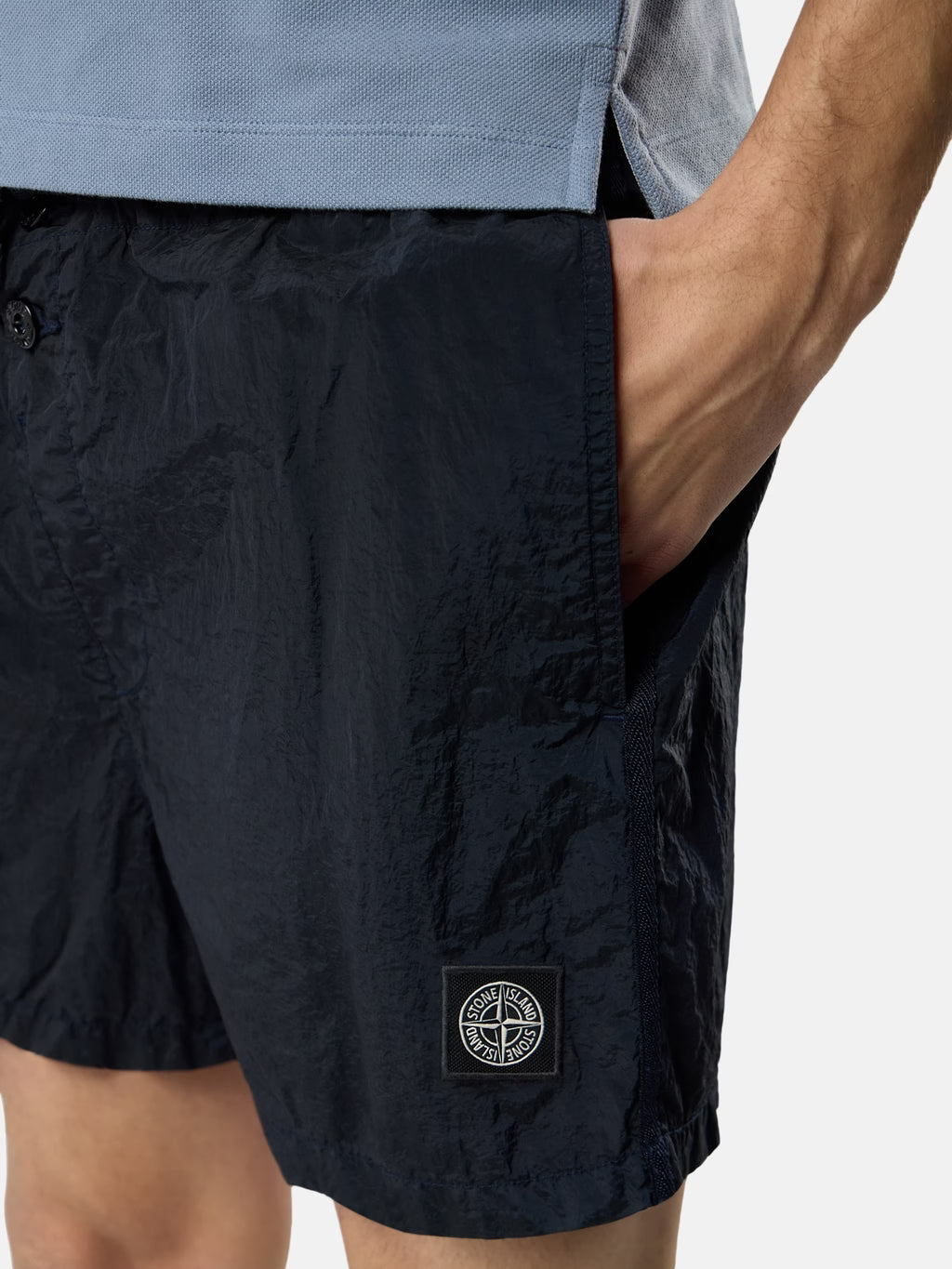 STONE ISLAND - SLIM-FIT ZWEMBROEK MET ZAKKEN