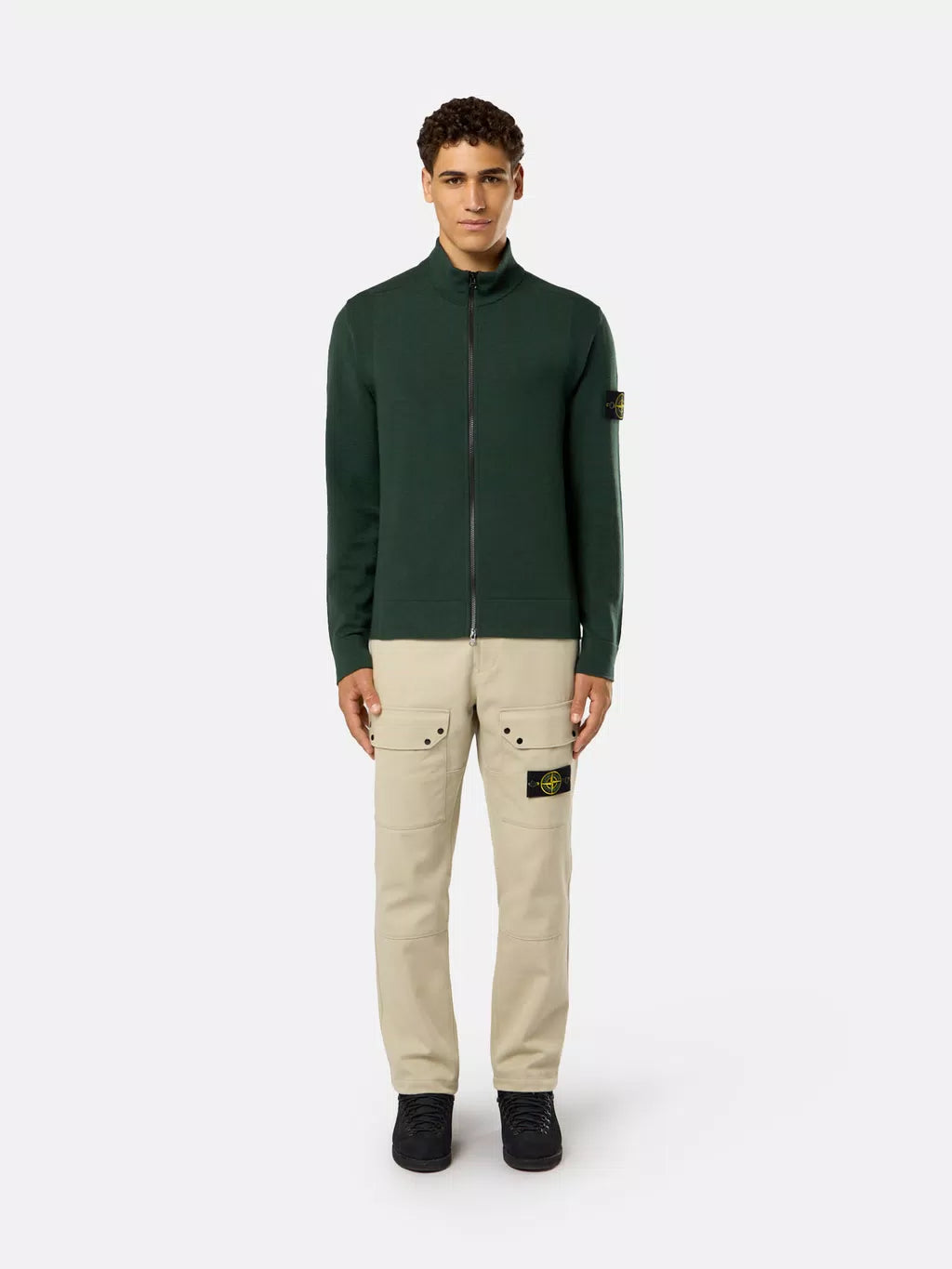 STONE ISLAND - Vest met tweerichtingsrits