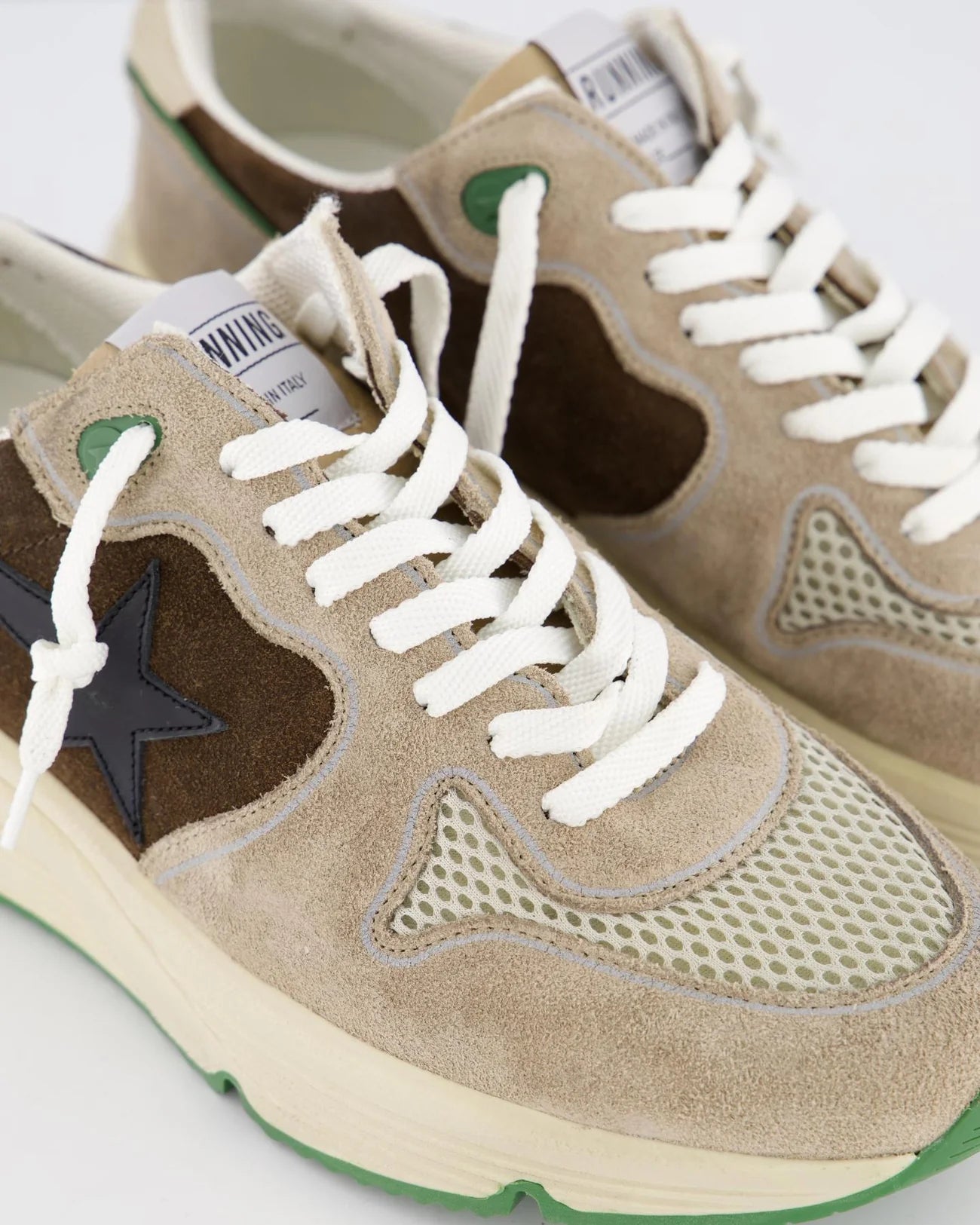 GOLDEN GOOSE - RUNNING SOLE SNEAKERS