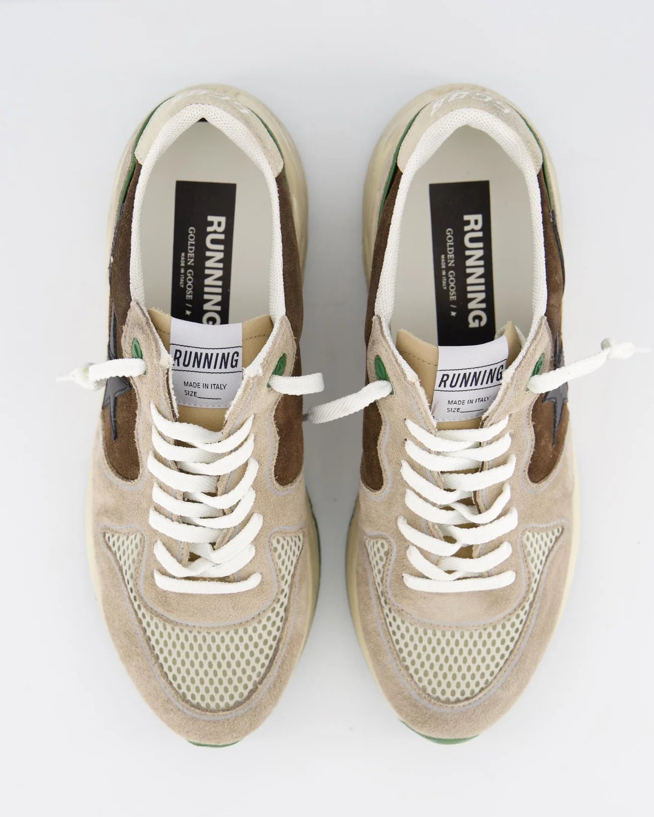GOLDEN GOOSE - RUNNING SOLE SNEAKERS