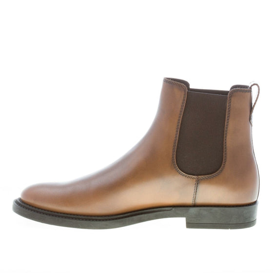 TOD'S LEER BRUIN BOOTS