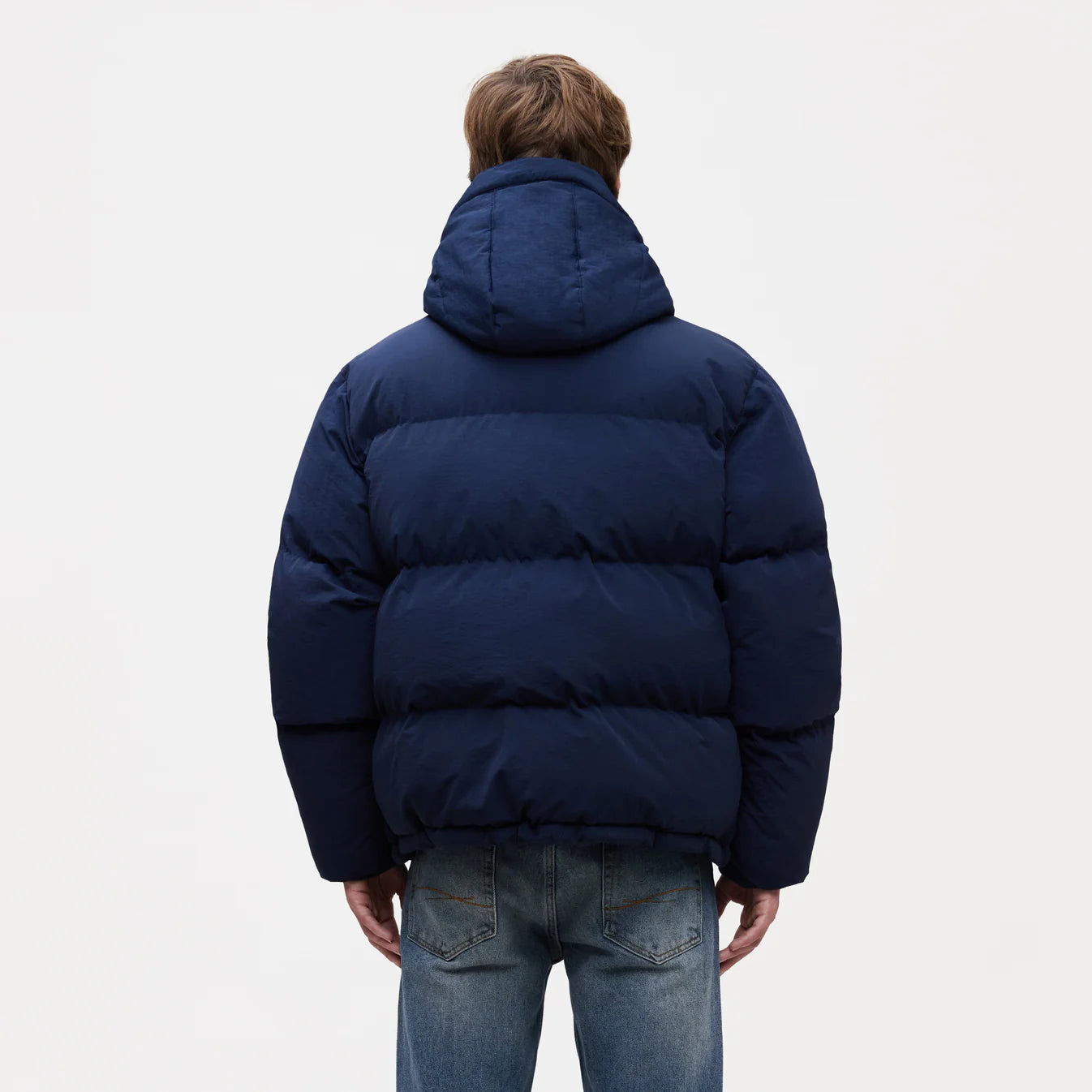 FLANEUR - Signature Puffer Jacket Navy