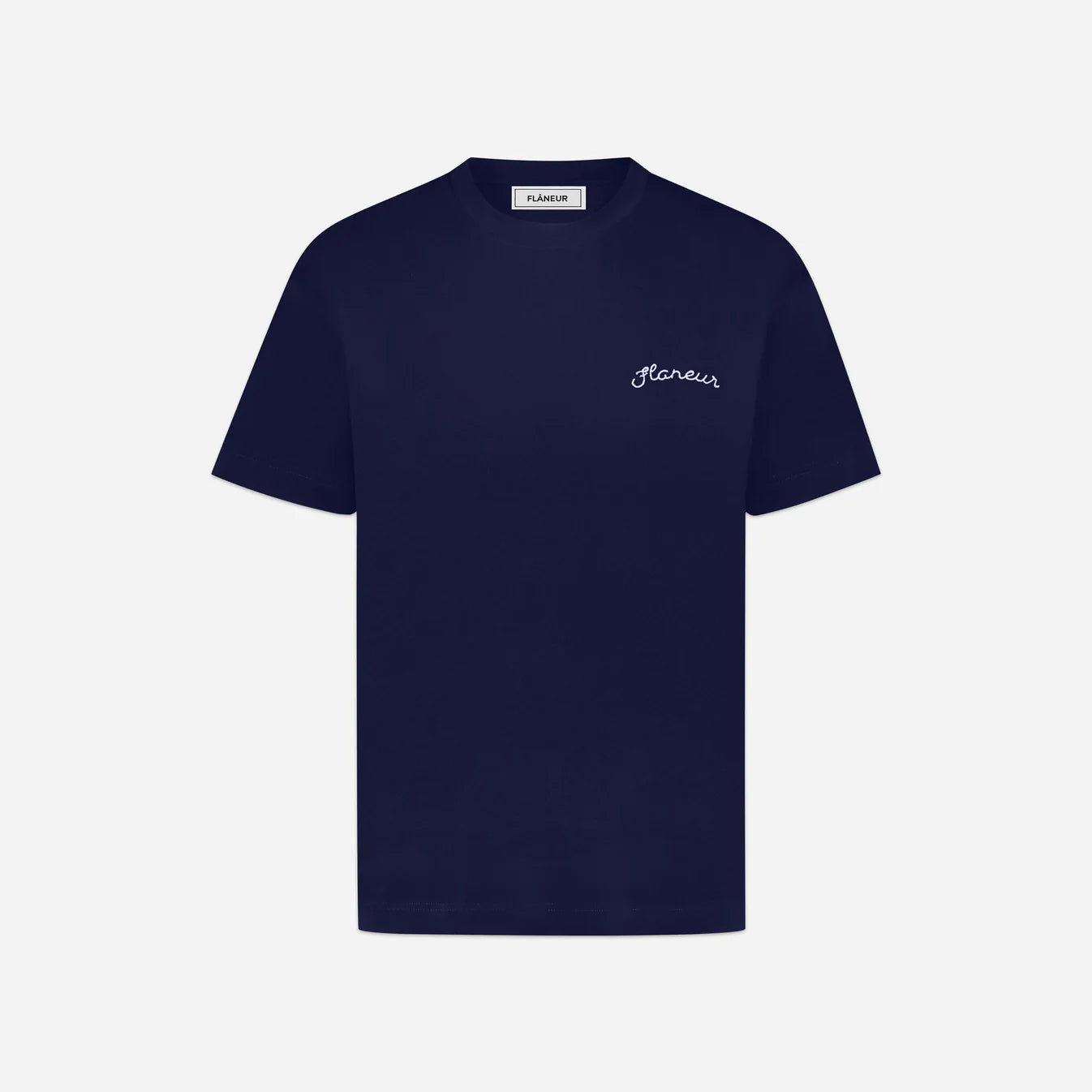 Flaneur - Signature T-Shirt Navy