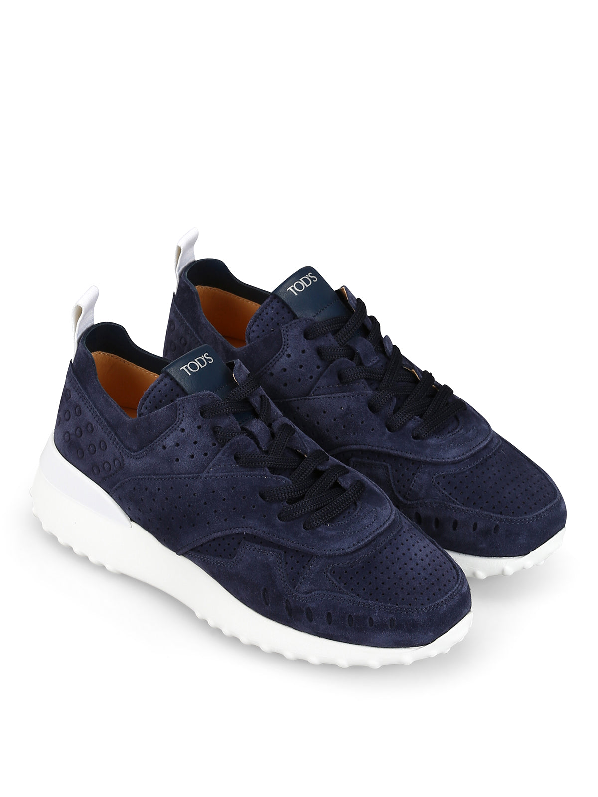 TOD'S - SUEDE RUNNING SNEAKERS