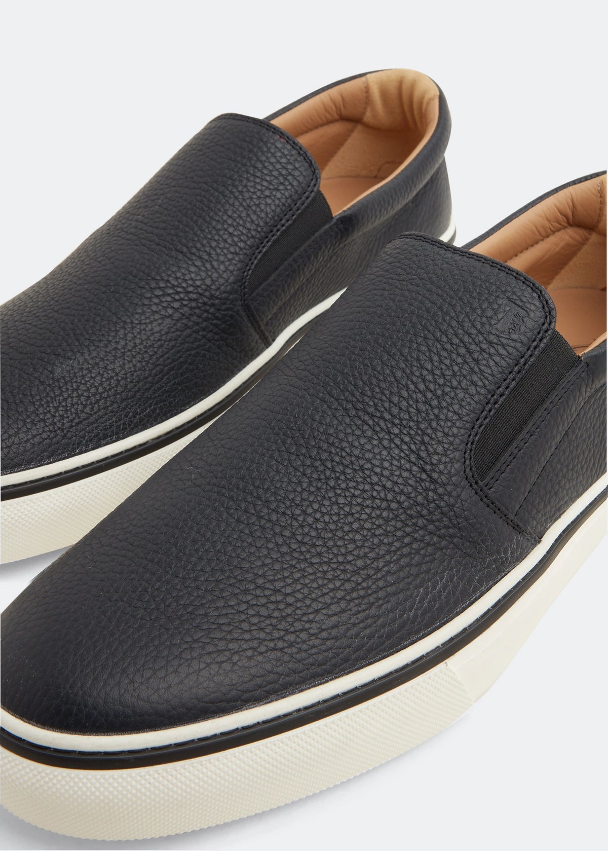 TOD’S - LEATHER SLIP-ON SNEAKERS