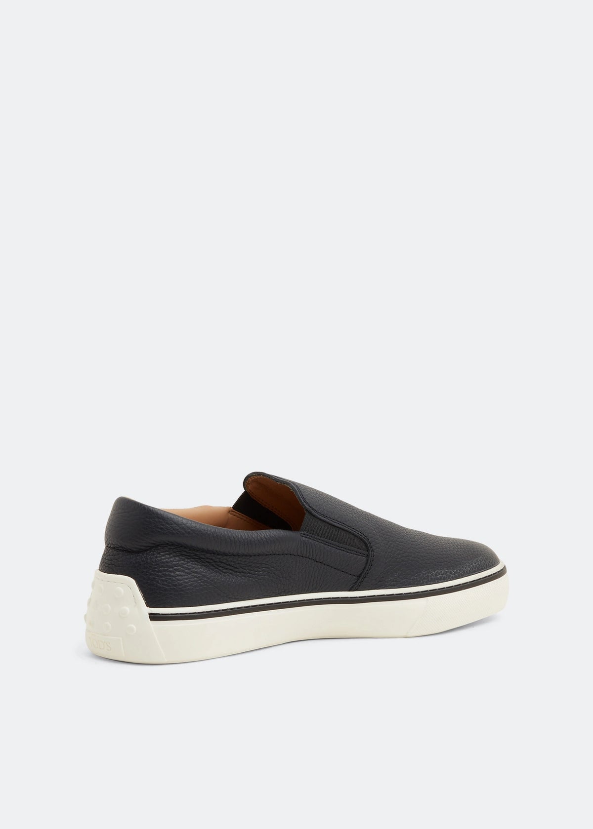 TOD’S - LEATHER SLIP-ON SNEAKERS