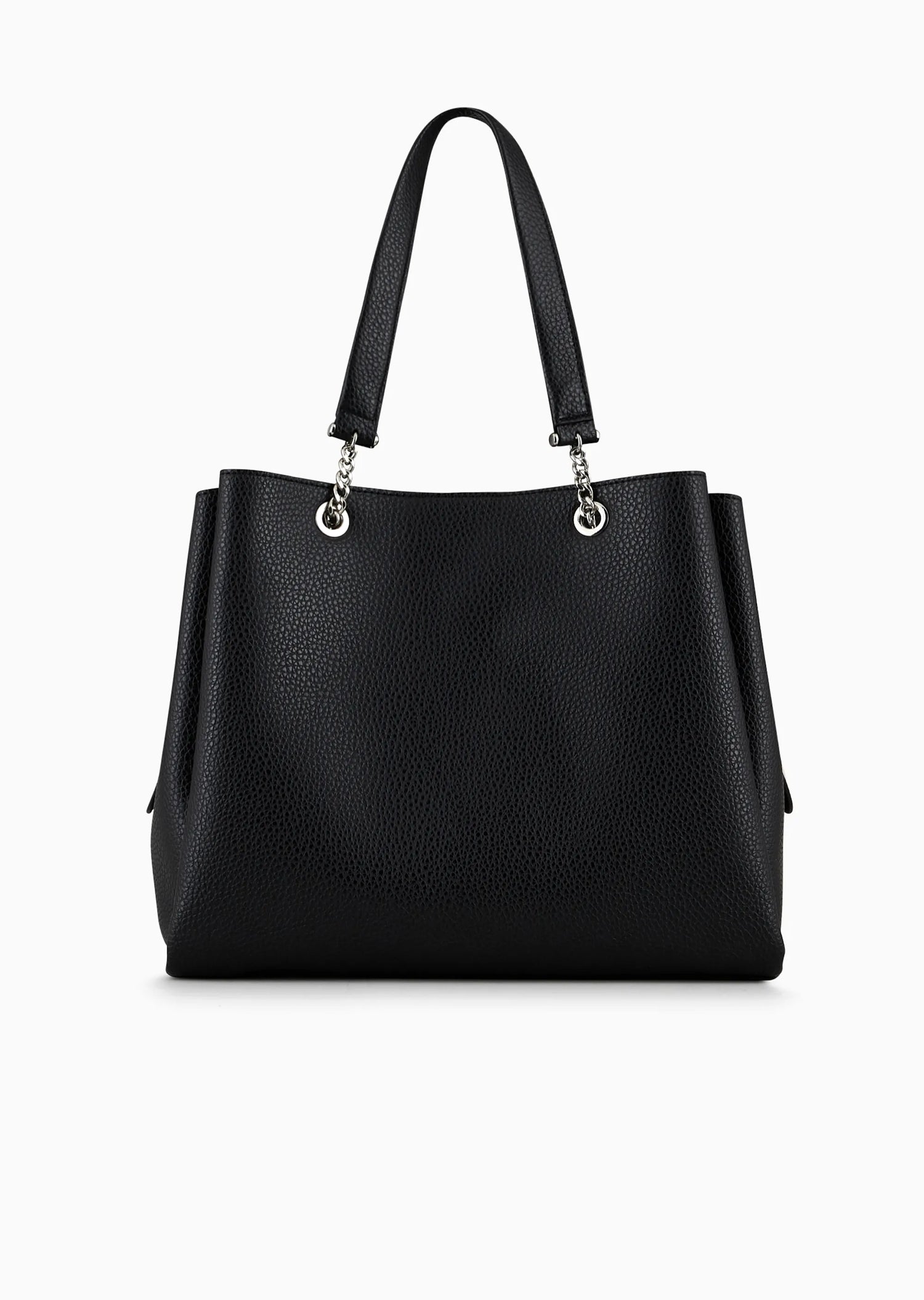 Palmellato leren shopper tas met adelaar bedel