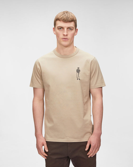 CP COMPANY - T-Shirt - Zand