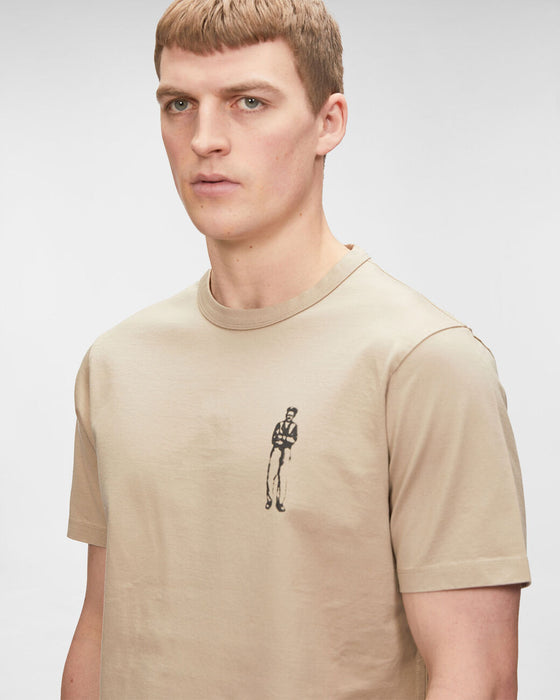 CP COMPANY - T-Shirt - Zand