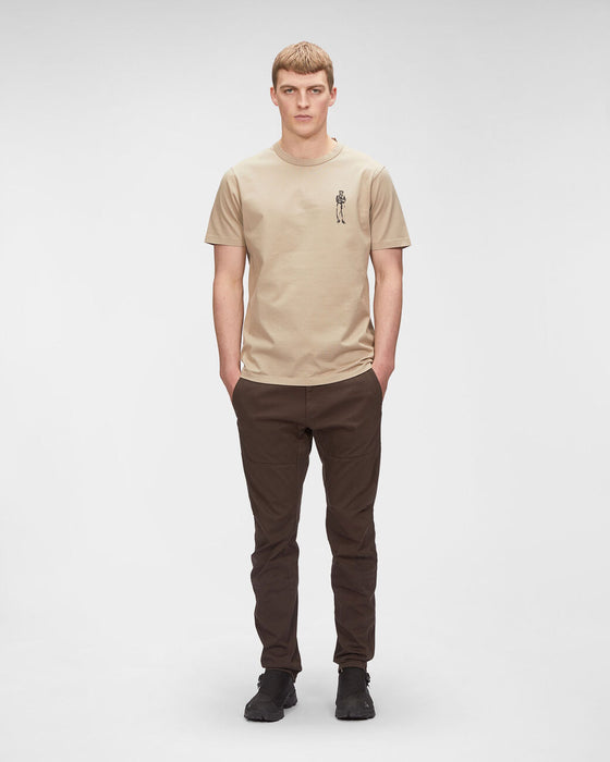 CP COMPANY - T-Shirt - Zand