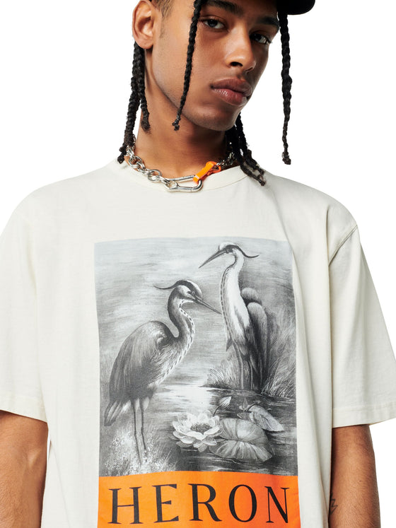 Heron Preston Print T-shirt Wit