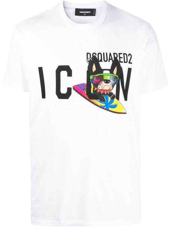 Dsquared2 T-shirt met print