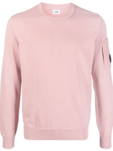  CP COMPANY - Crepe Crew Neck Knit - Rose